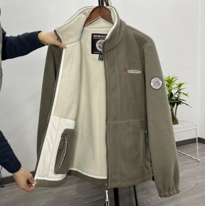 🎉 ¡Rebajas! 🏆🧥【Súper Ventas🔥】【XS-3XL】Chaqueta Hombre de Terciopelo Grueso - Abrigo Invierno Cálido y Casual --3838989