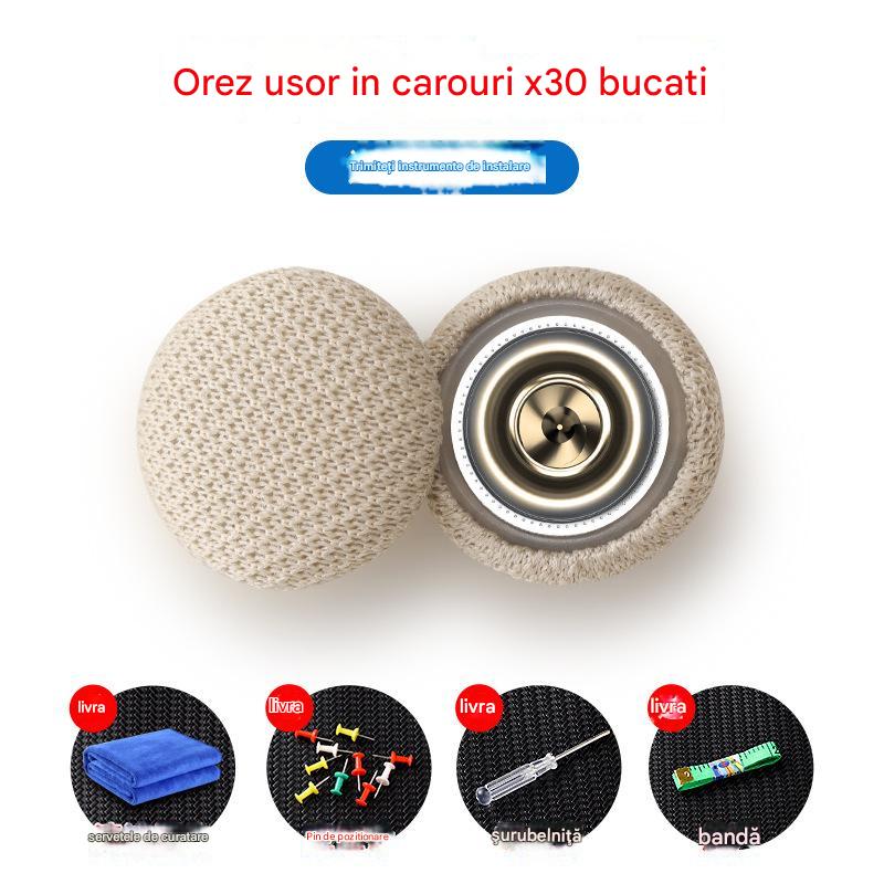 🔥【30% OFF】La lona del techo del coche se cae, repara el broche de sujeción de los clavos. Modificación y reacondicionamiento del interior del coche sin desmontaje (incluye kit de herramientas de instalación + destornillador + toalla).