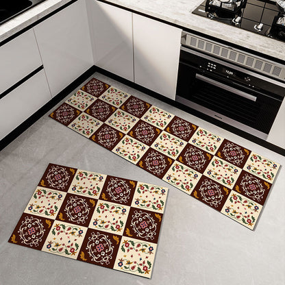 🛒Compre uno y llévese otro gratis👉【40*60+40*120cm】Comúnmente usado en casa🔥Alfombra súper absorbente【2 piezas】_3879961