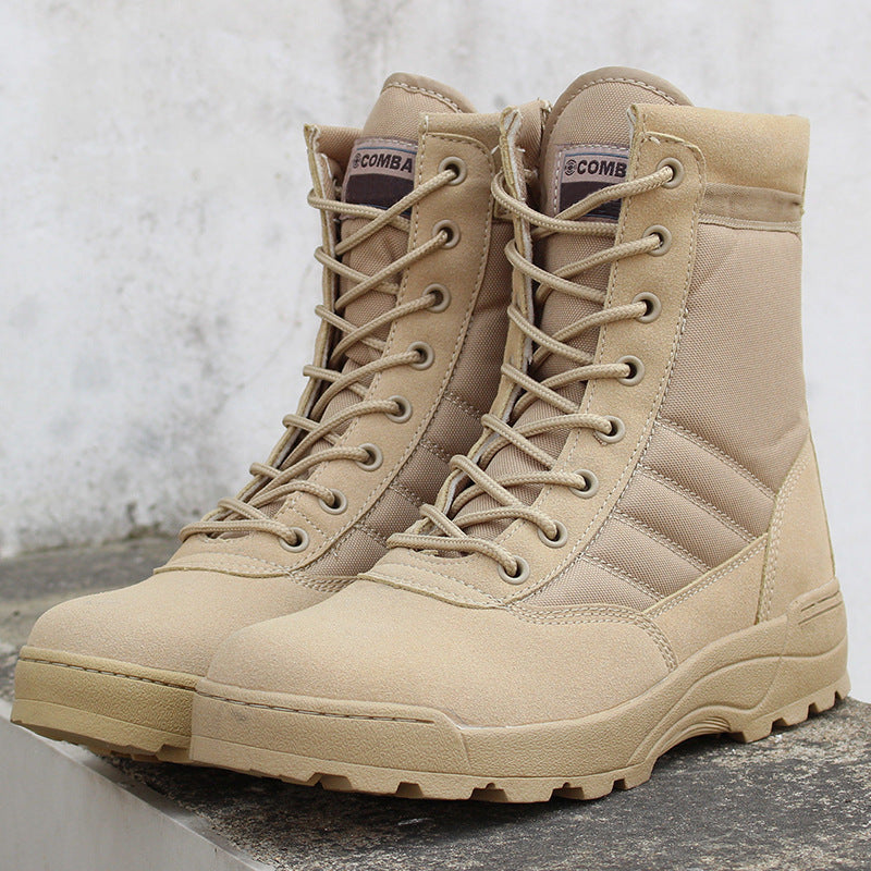 👍 【39-45】Botas militares de hombre para senderismo y montañismo al aire libre.