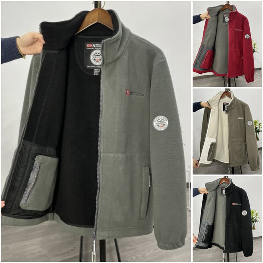 🎉 ¡Rebajas! 🏆🧥【Súper Ventas🔥】【XS-3XL】Chaqueta Hombre de Terciopelo Grueso - Abrigo Invierno Cálido y Casual --3838989