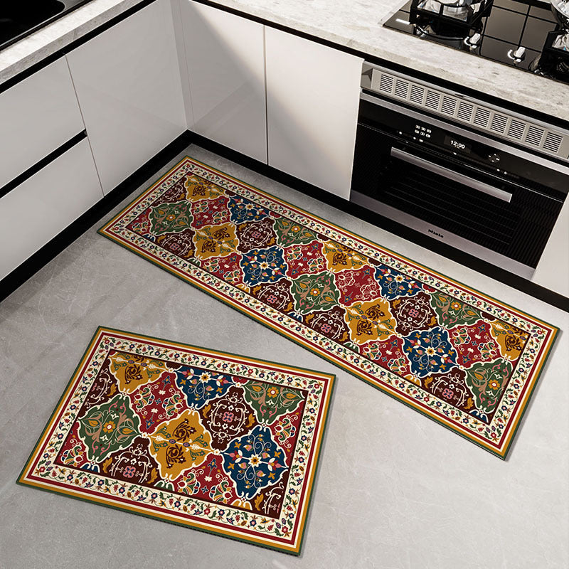 🛒Compre uno y llévese otro gratis👉【40*60+40*120cm】Comúnmente usado en casa🔥Alfombra súper absorbente【2 piezas】_3879961