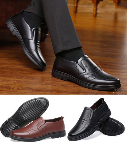 【39-44】Zapatos de negocios de cuero genuino para hombres 3829538